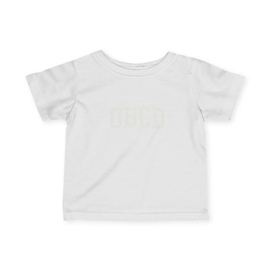 Cute Infant Fine Jersey Tee with Customizable Design