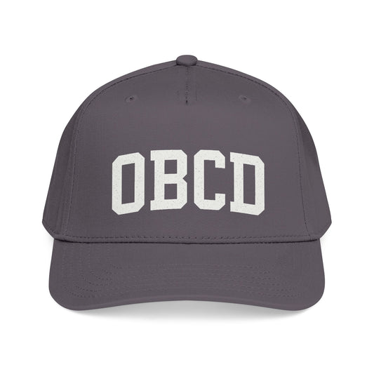 OBX-Style 'OBCD' Embroidered Baseball Cap — Classic Collegiate Dad Hat