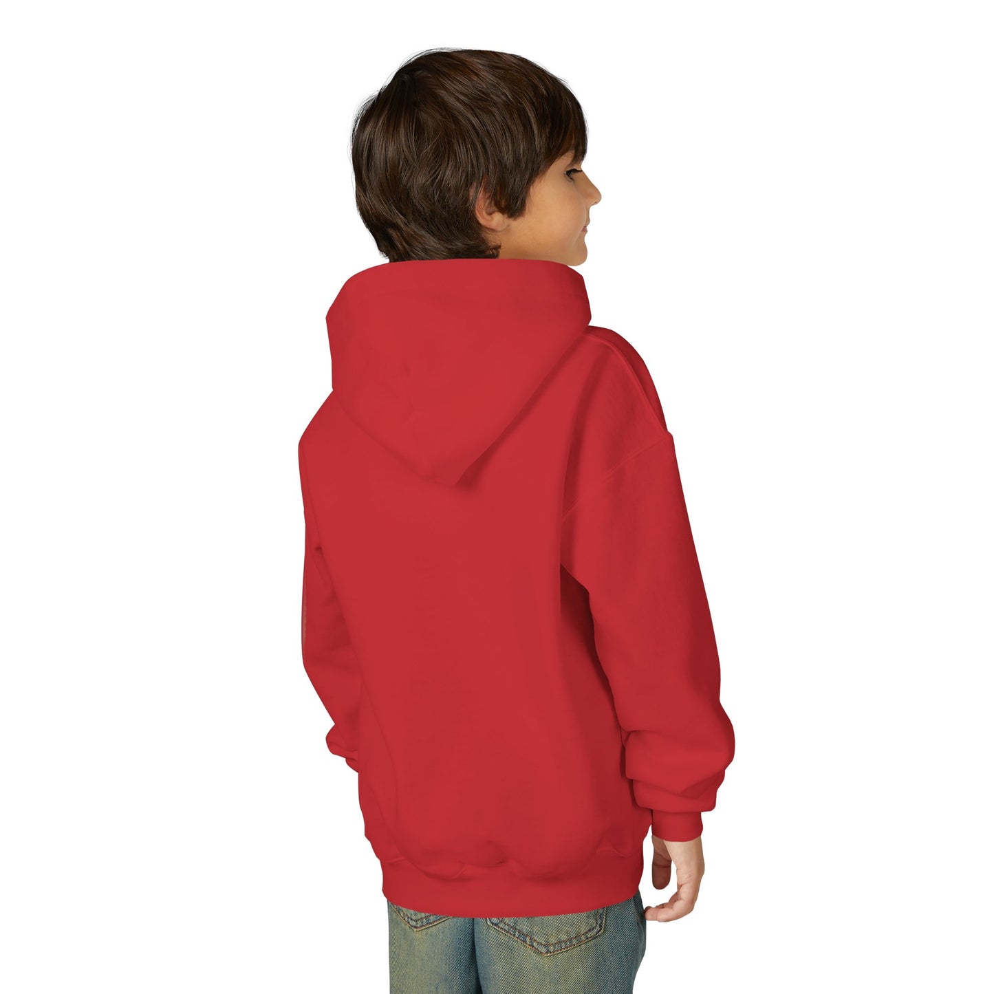 Youth 'Raising Feral Kids Club' Hoodie – Playful Paw Print Kids Sweatshirt