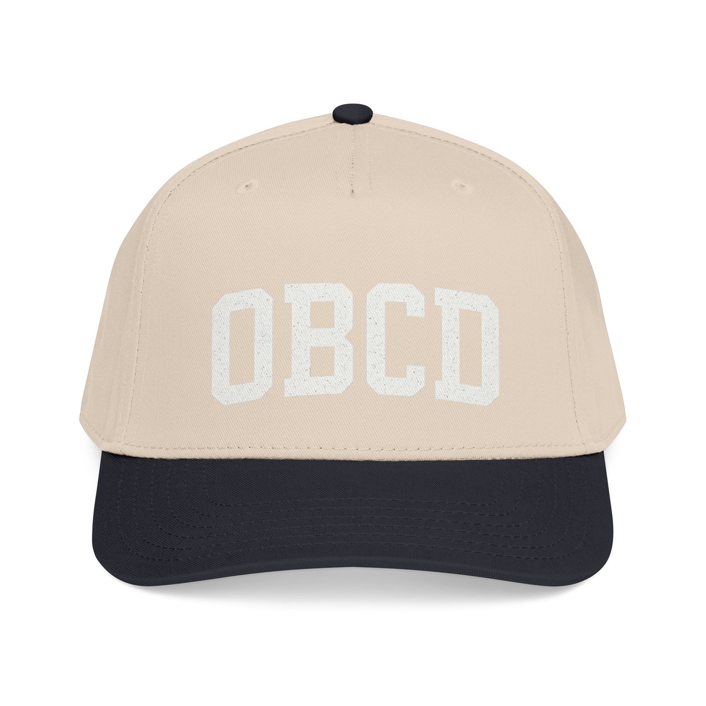 OBX-Style 'OBCD' Embroidered Baseball Cap — Classic Collegiate Dad Hat