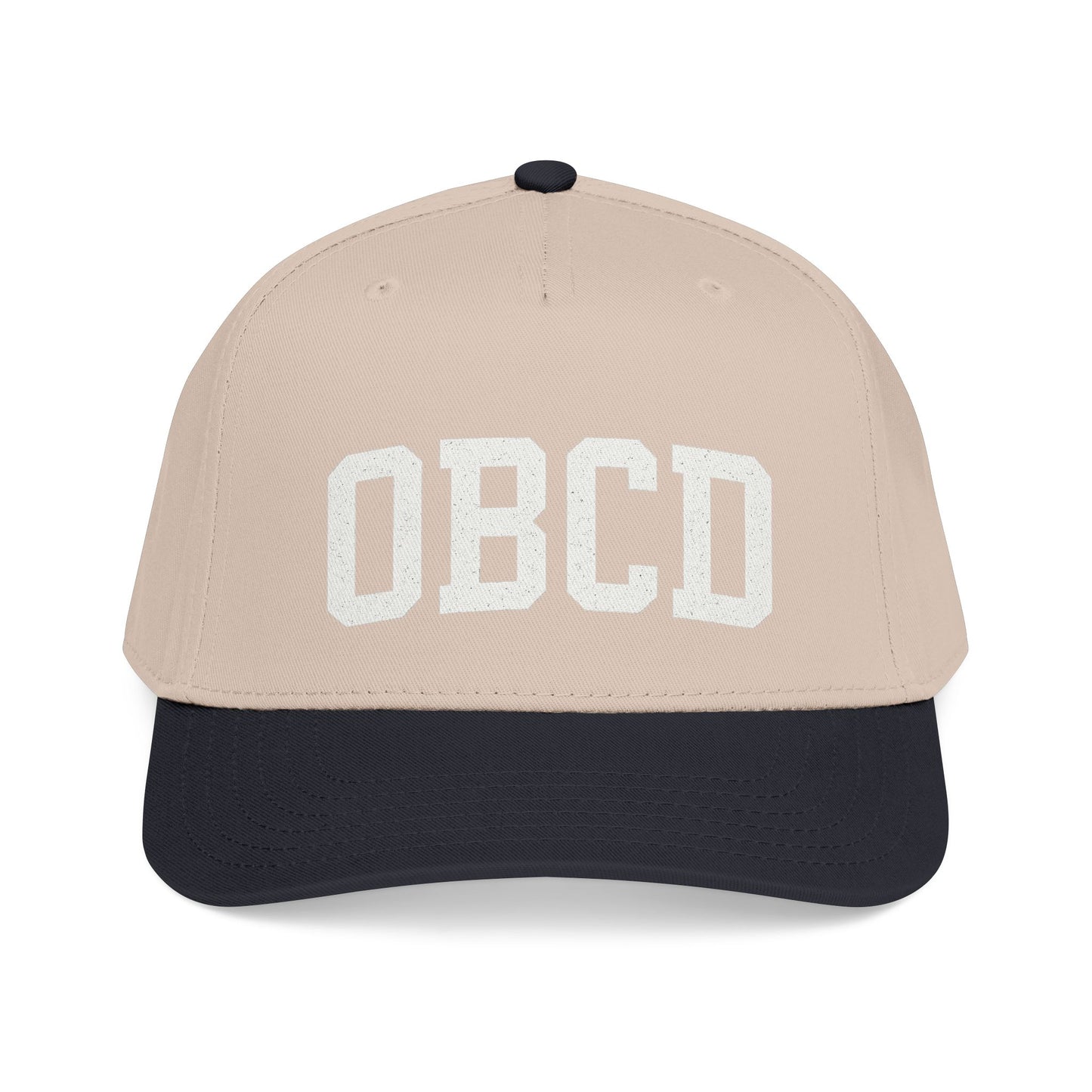 OBX-Style 'OBCD' Embroidered Baseball Cap — Classic Collegiate Dad Hat