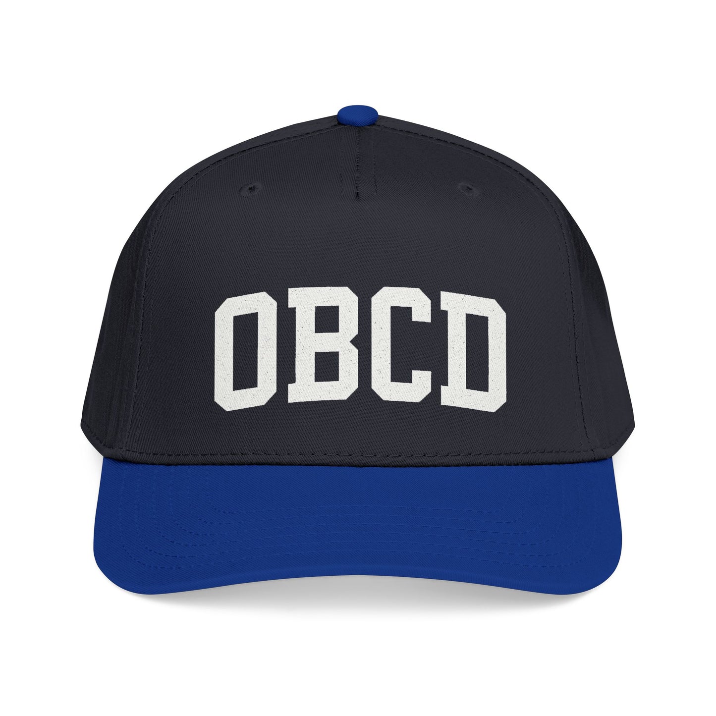 OBX-Style 'OBCD' Embroidered Baseball Cap — Classic Collegiate Dad Hat