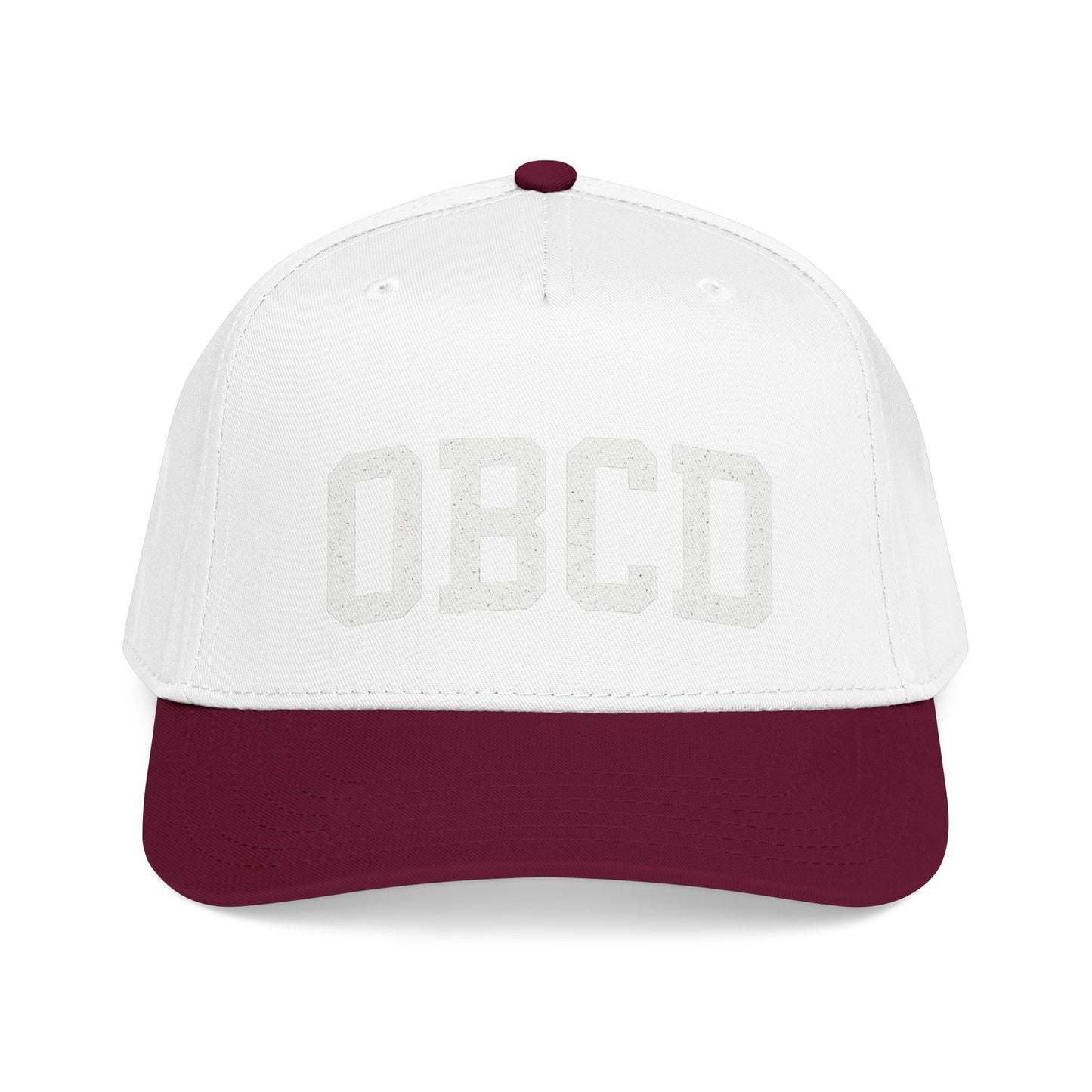 OBX-Style 'OBCD' Embroidered Baseball Cap — Classic Collegiate Dad Hat