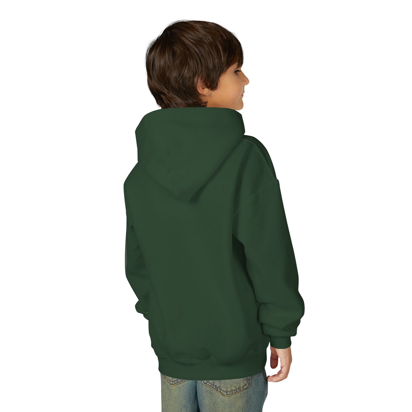 Youth 'Raising Feral Kids Club' Hoodie – Playful Paw Print Kids Sweatshirt
