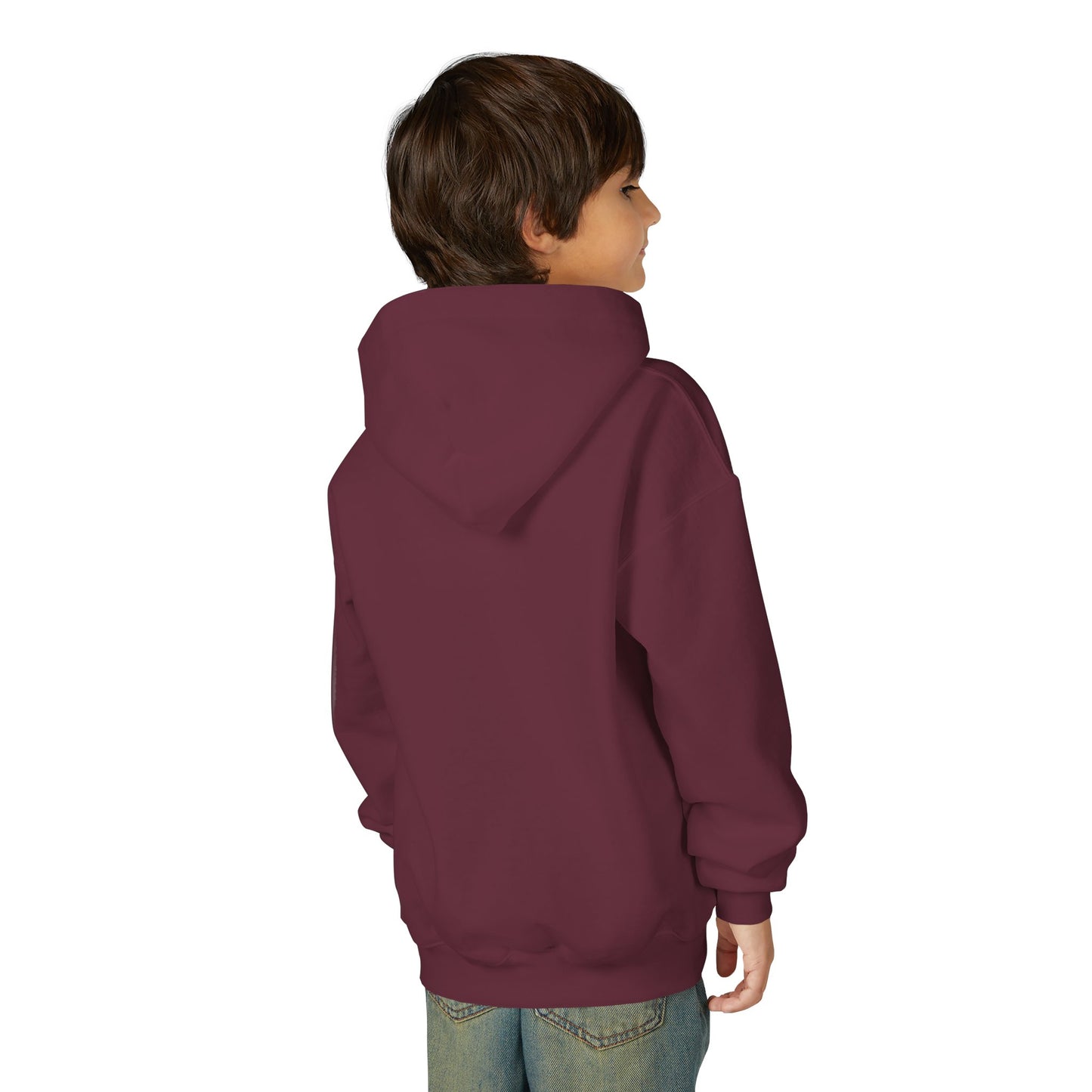 Youth 'Raising Feral Kids Club' Hoodie – Playful Paw Print Kids Sweatshirt