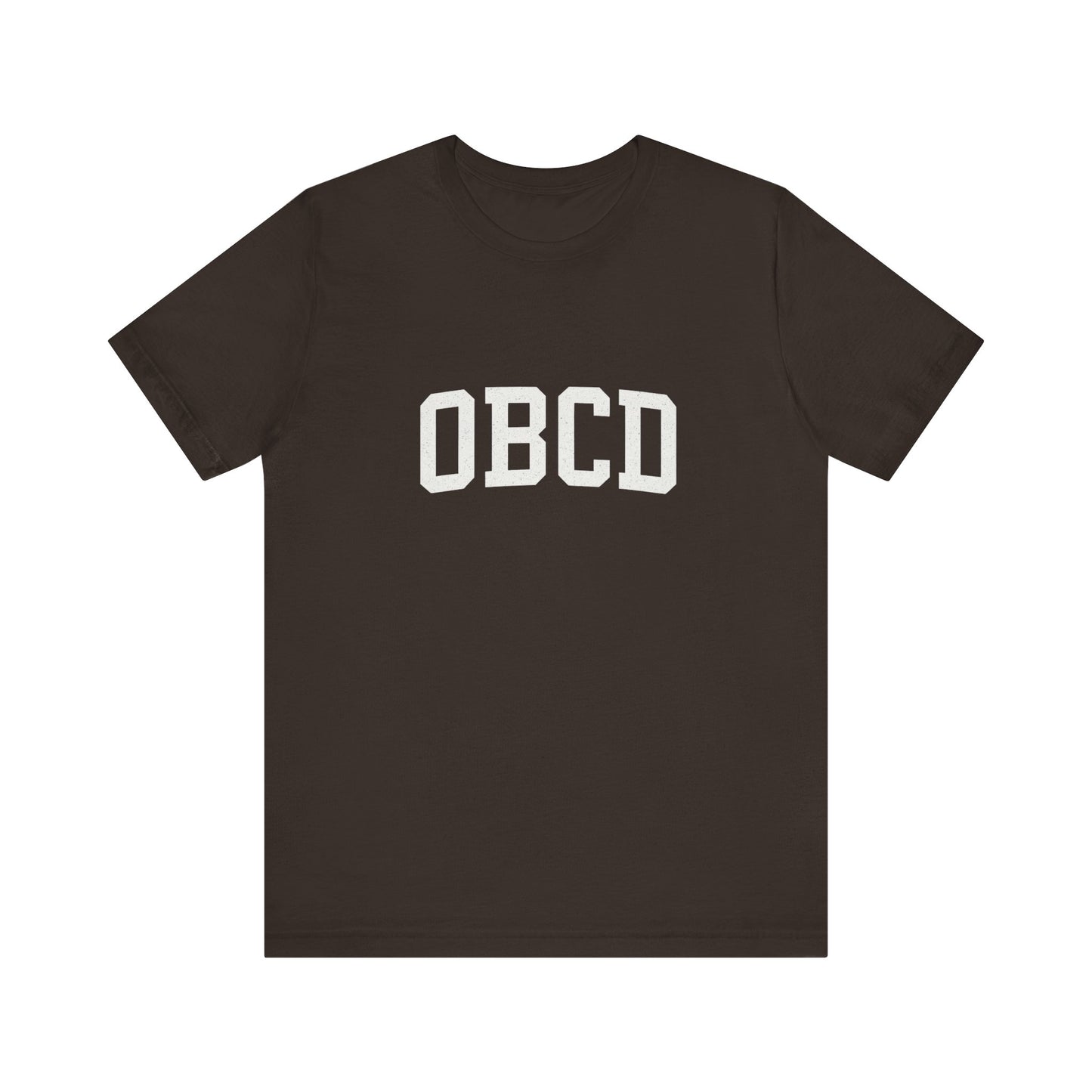 Minimalist Unisex Jersey Tee - OBCD Graphic T-Shirt