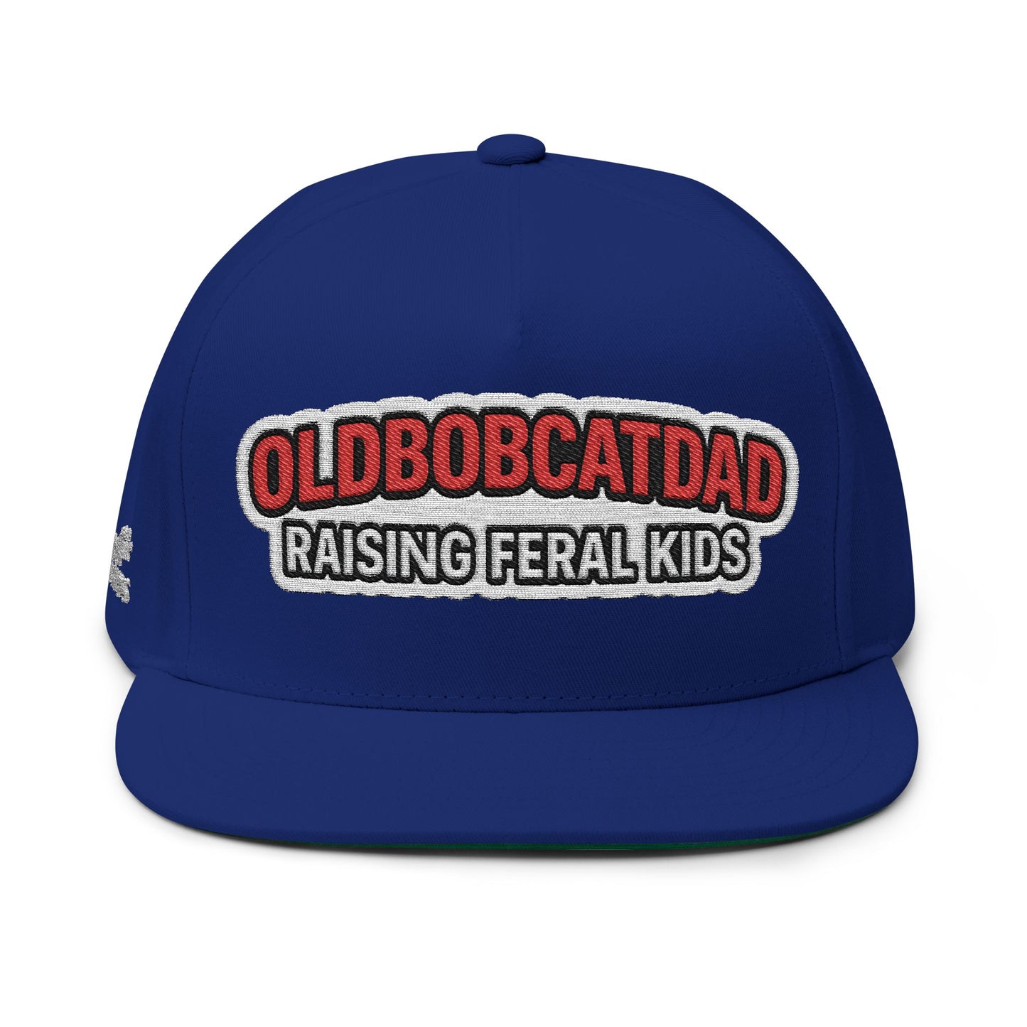 Funny Dad Flat Bill Cap with Embroidery - Perfect Gift for Father's Day