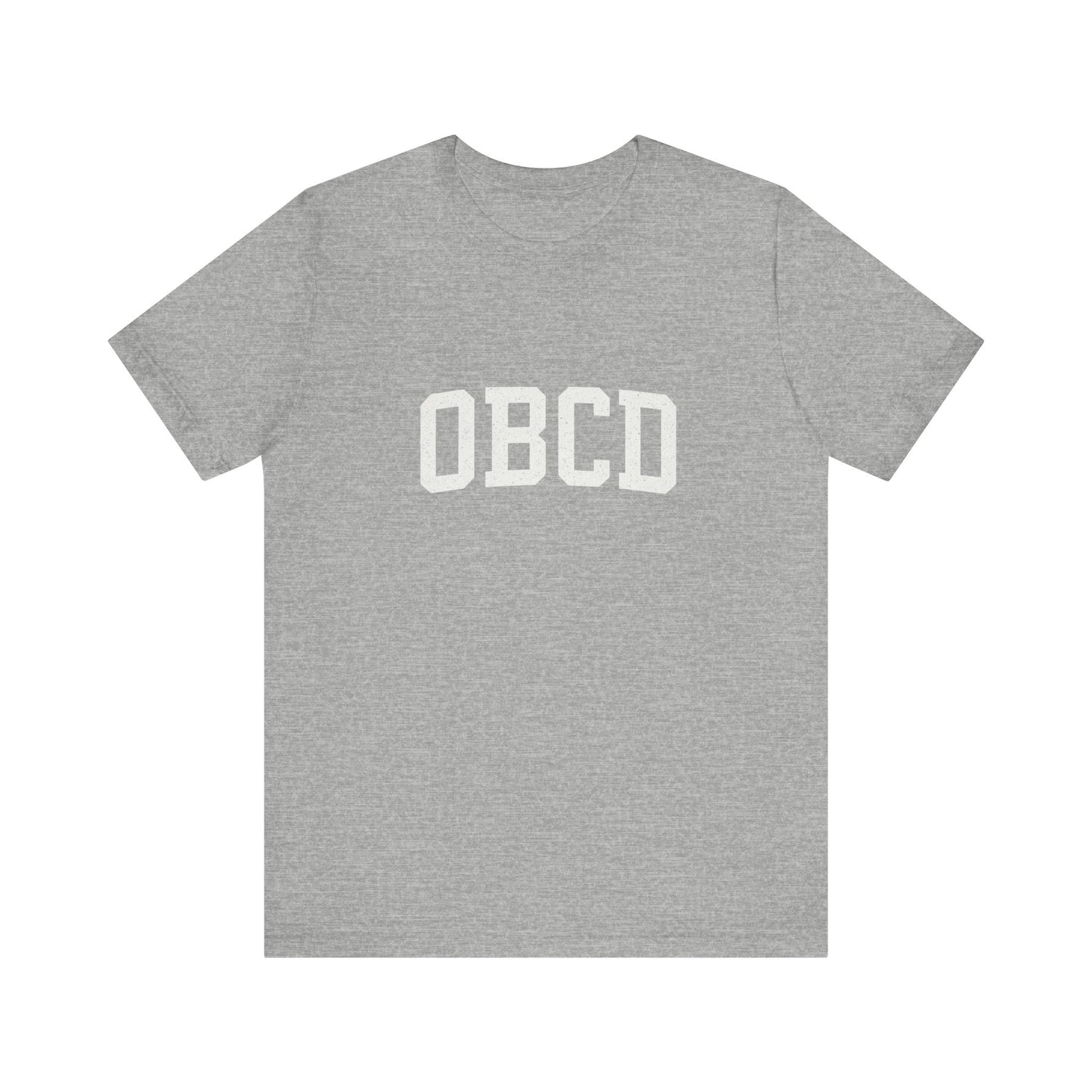 Minimalist Unisex Jersey Tee - OBCD Graphic T-Shirt