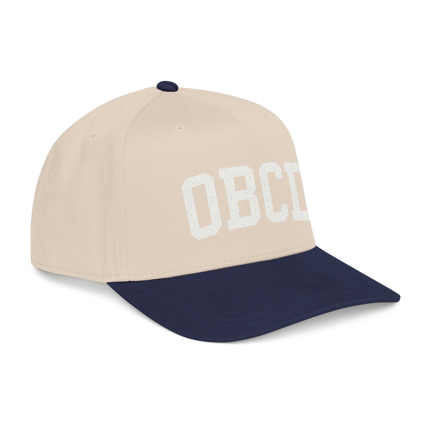 OBX-Style 'OBCD' Embroidered Baseball Cap — Classic Collegiate Dad Hat