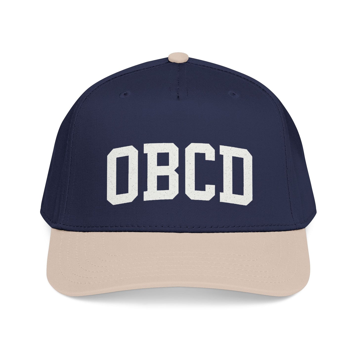 OBX-Style 'OBCD' Embroidered Baseball Cap — Classic Collegiate Dad Hat