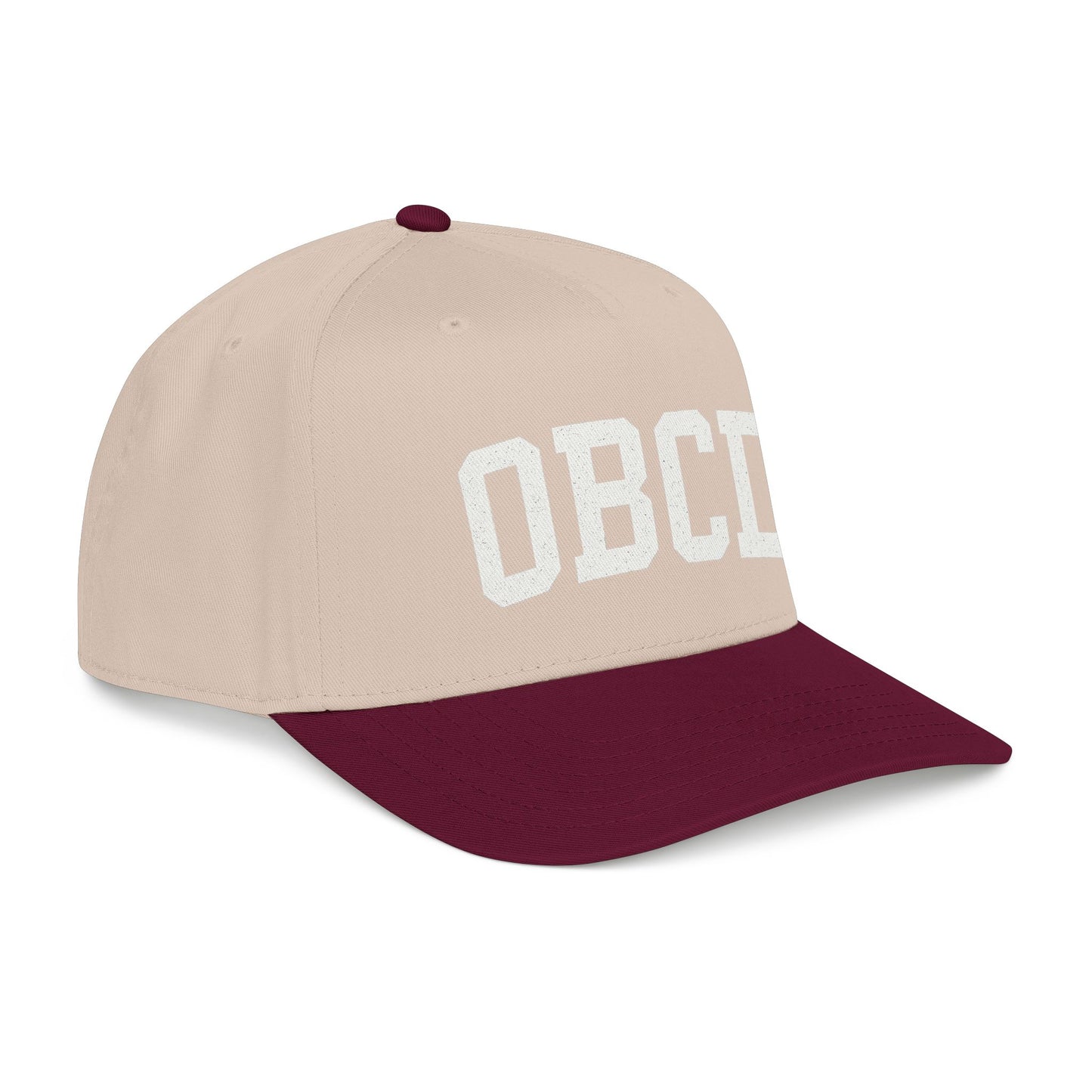 OBX-Style 'OBCD' Embroidered Baseball Cap — Classic Collegiate Dad Hat