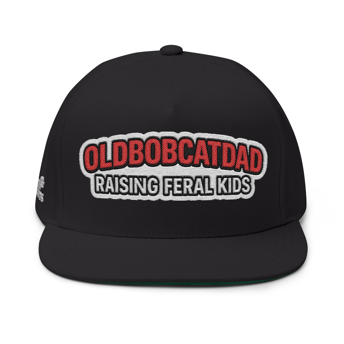 Funny Dad Flat Bill Cap with Embroidery - Perfect Gift for Father's Day