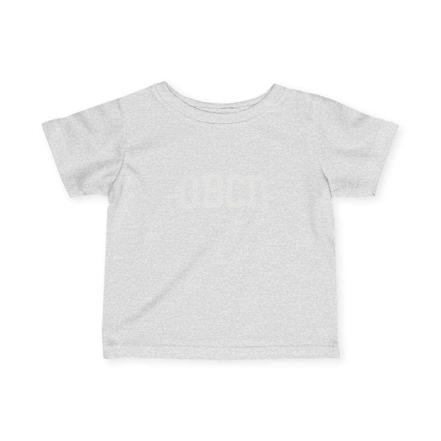 Cute Infant Fine Jersey Tee with Customizable Design