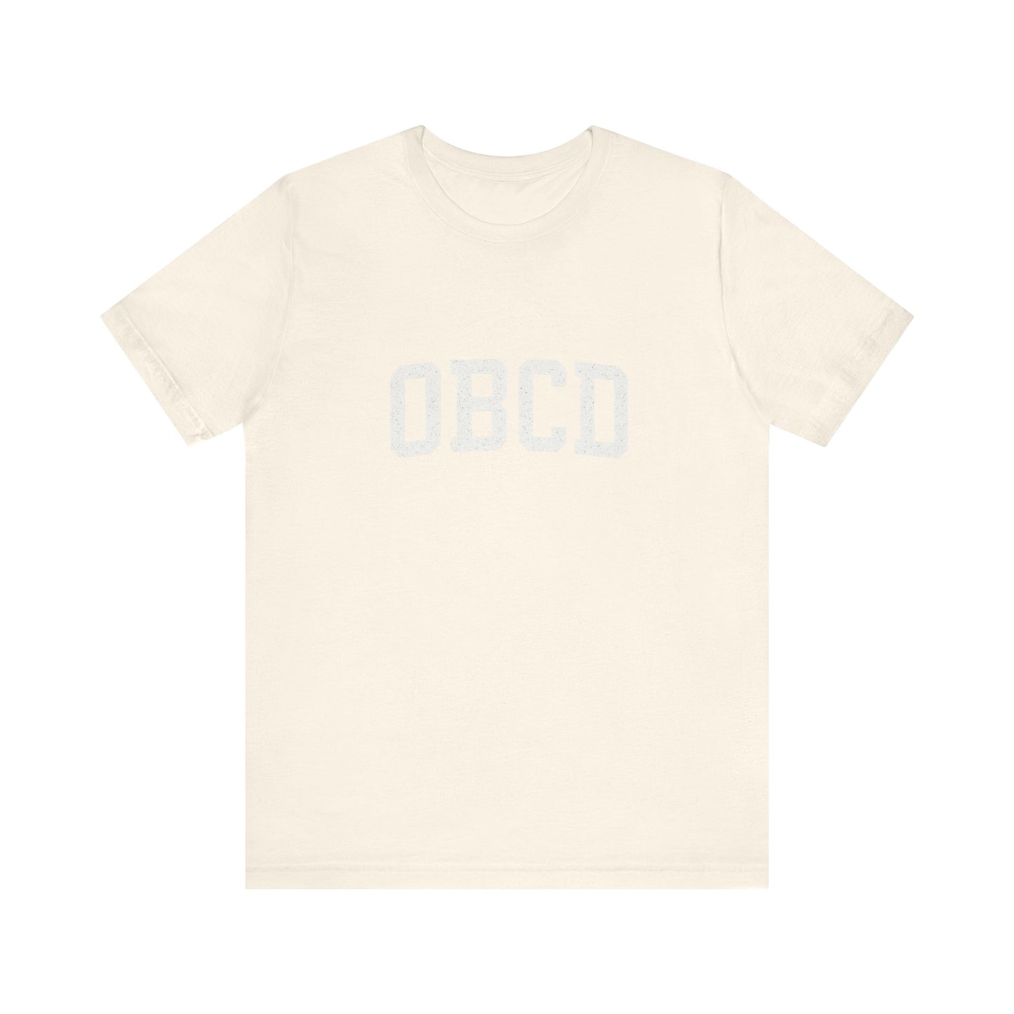Minimalist Unisex Jersey Tee - OBCD Graphic T-Shirt