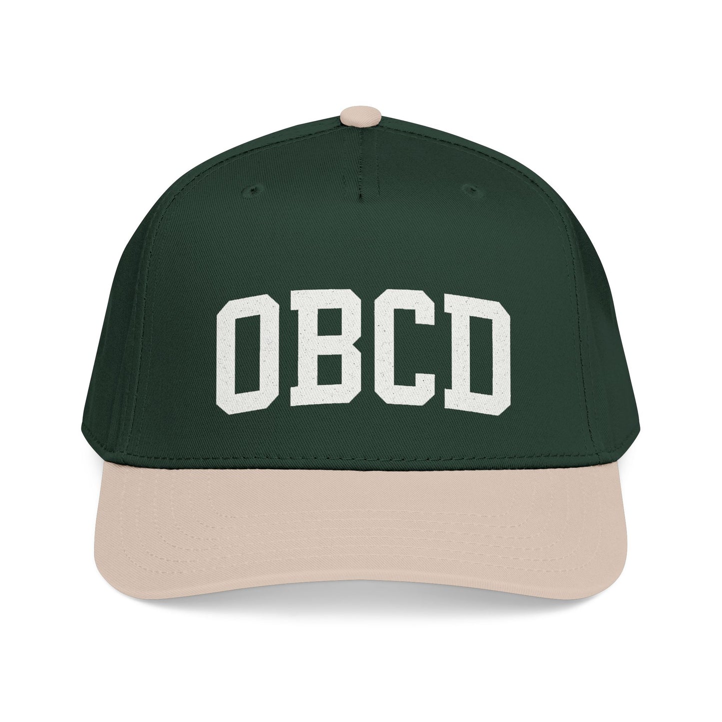 OBX-Style 'OBCD' Embroidered Baseball Cap — Classic Collegiate Dad Hat