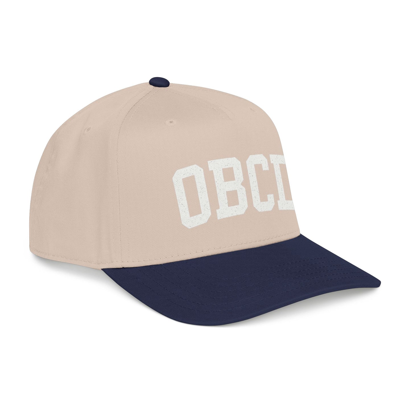 OBX-Style 'OBCD' Embroidered Baseball Cap — Classic Collegiate Dad Hat