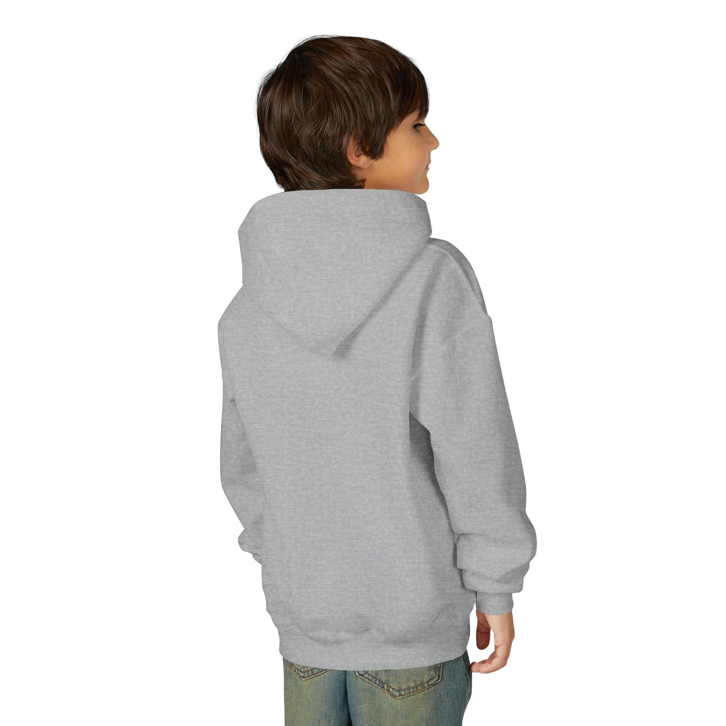 Youth 'Raising Feral Kids Club' Hoodie – Playful Paw Print Kids Sweatshirt