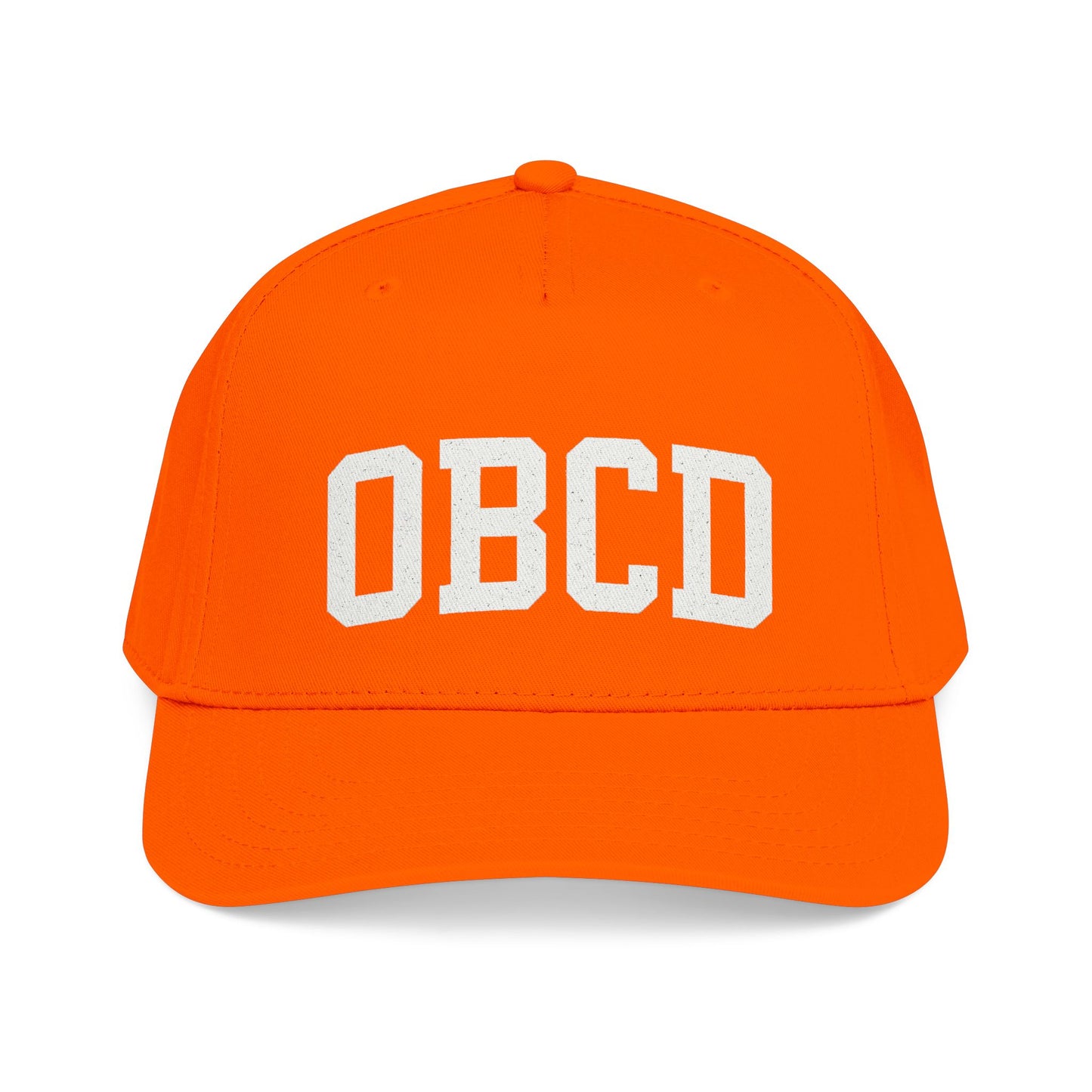 OBX-Style 'OBCD' Embroidered Baseball Cap — Classic Collegiate Dad Hat