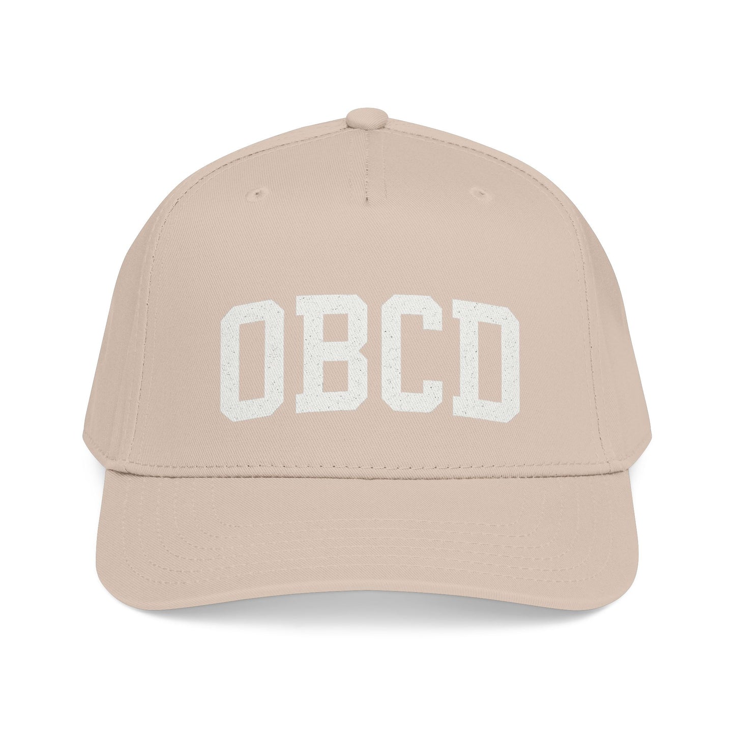 OBX-Style 'OBCD' Embroidered Baseball Cap — Classic Collegiate Dad Hat