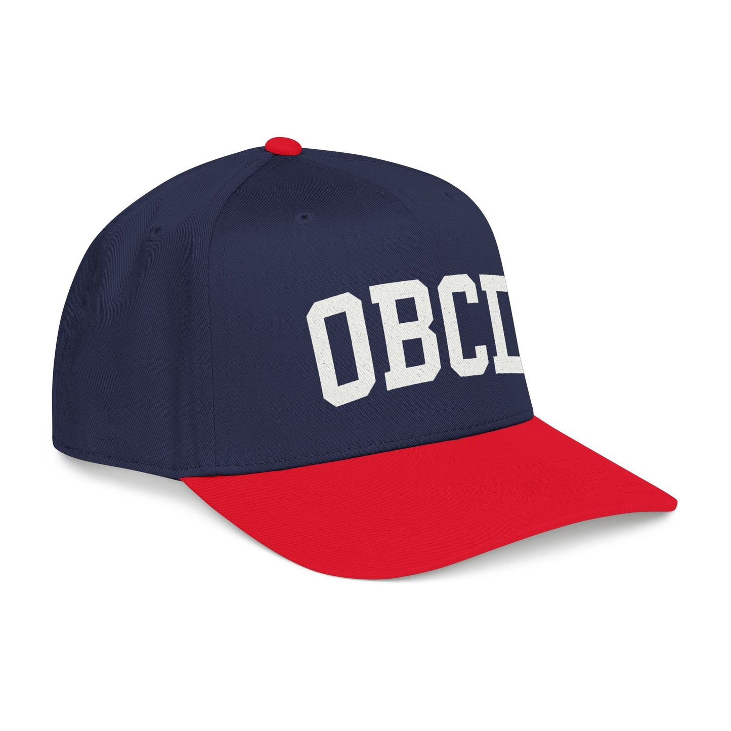 OBX-Style 'OBCD' Embroidered Baseball Cap — Classic Collegiate Dad Hat