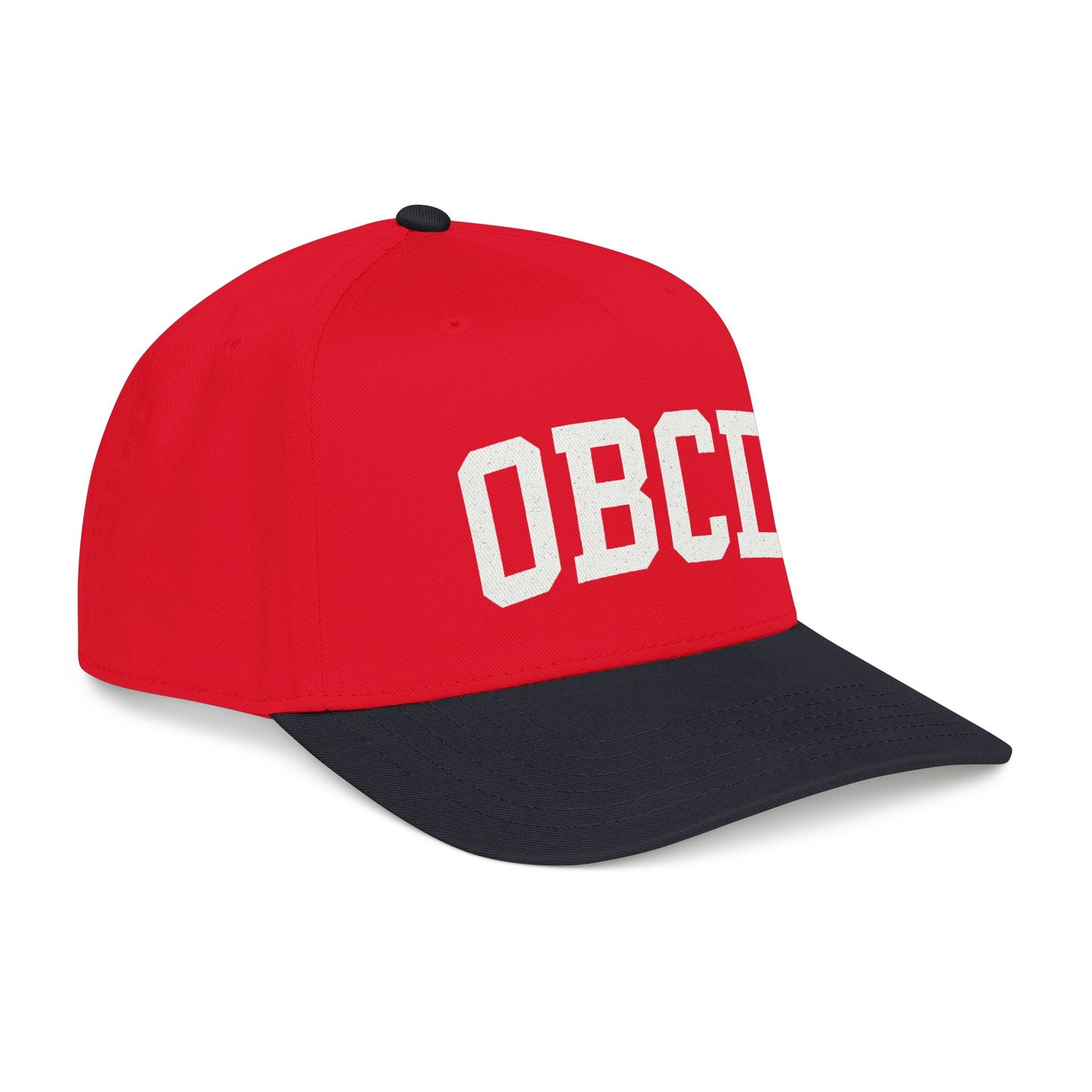 OBX-Style 'OBCD' Embroidered Baseball Cap — Classic Collegiate Dad Hat