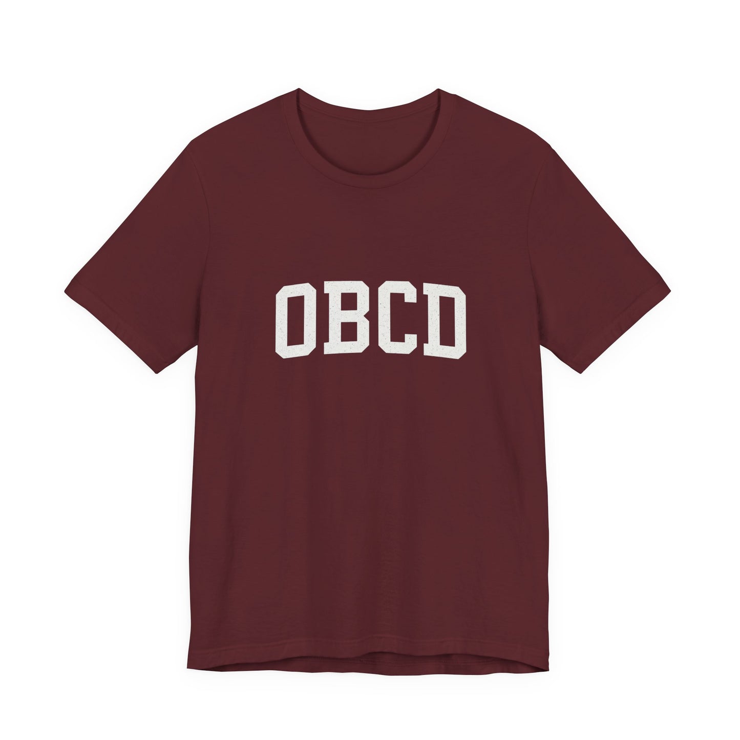 Minimalist Unisex Jersey Tee - OBCD Graphic T-Shirt