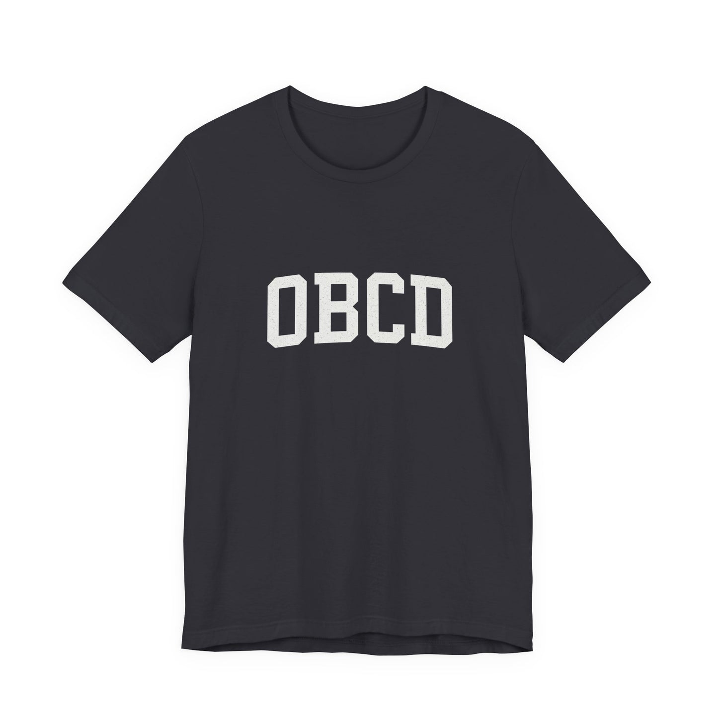 Minimalist Unisex Jersey Tee - OBCD Graphic T-Shirt