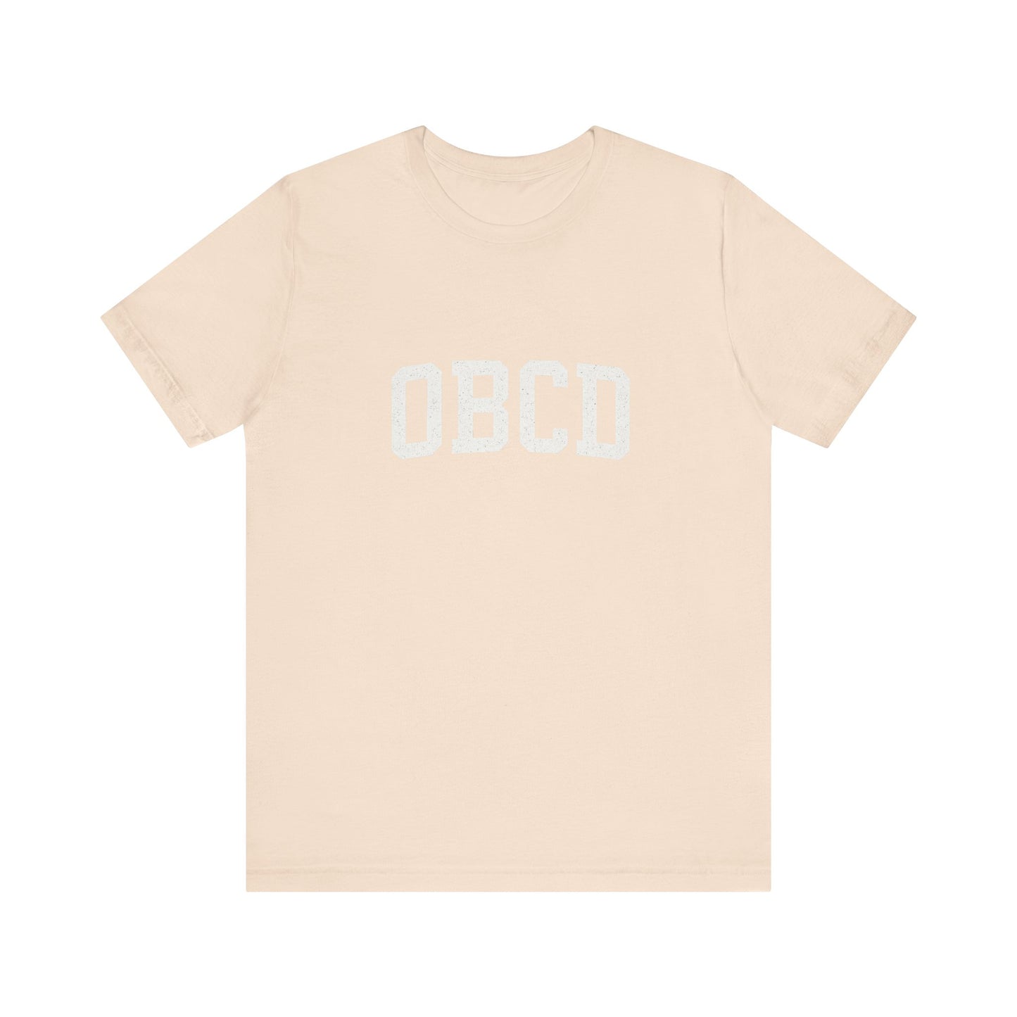 Minimalist Unisex Jersey Tee - OBCD Graphic T-Shirt