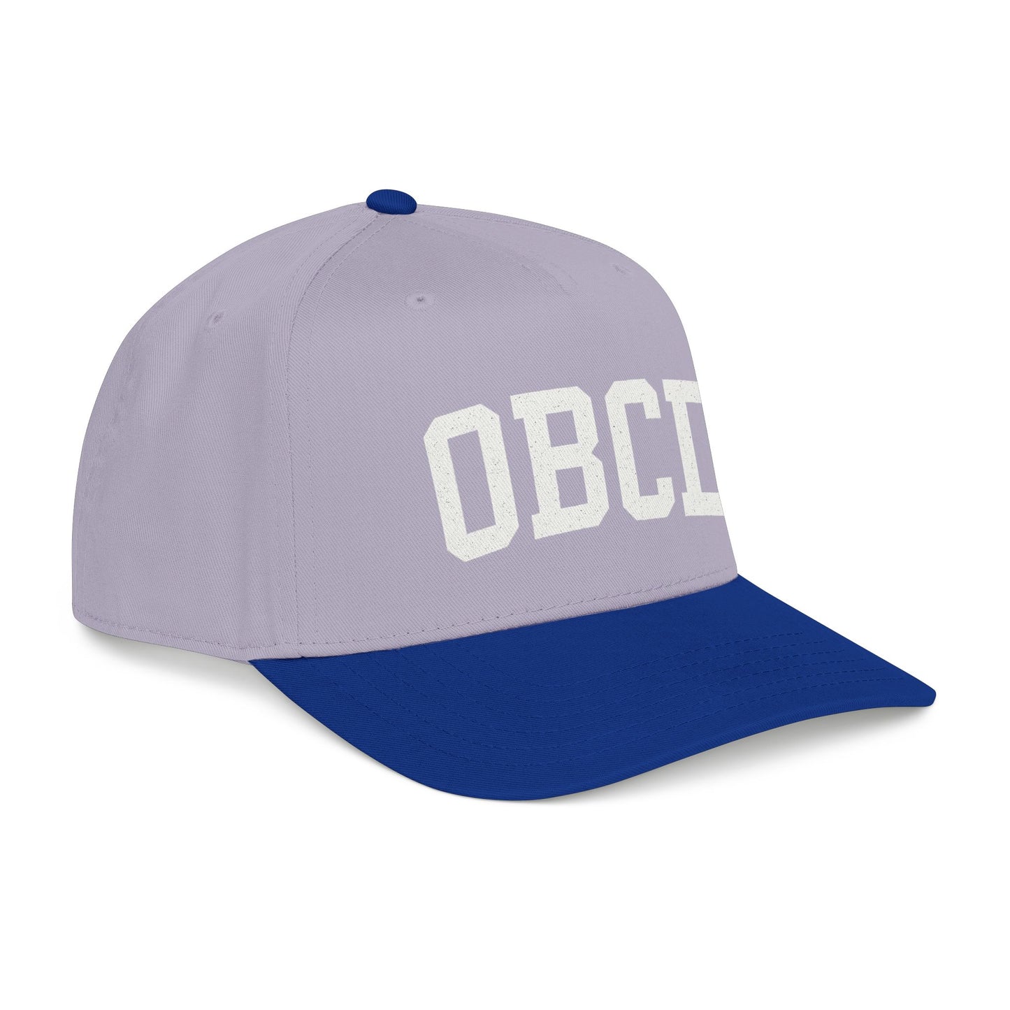 OBX-Style 'OBCD' Embroidered Baseball Cap — Classic Collegiate Dad Hat