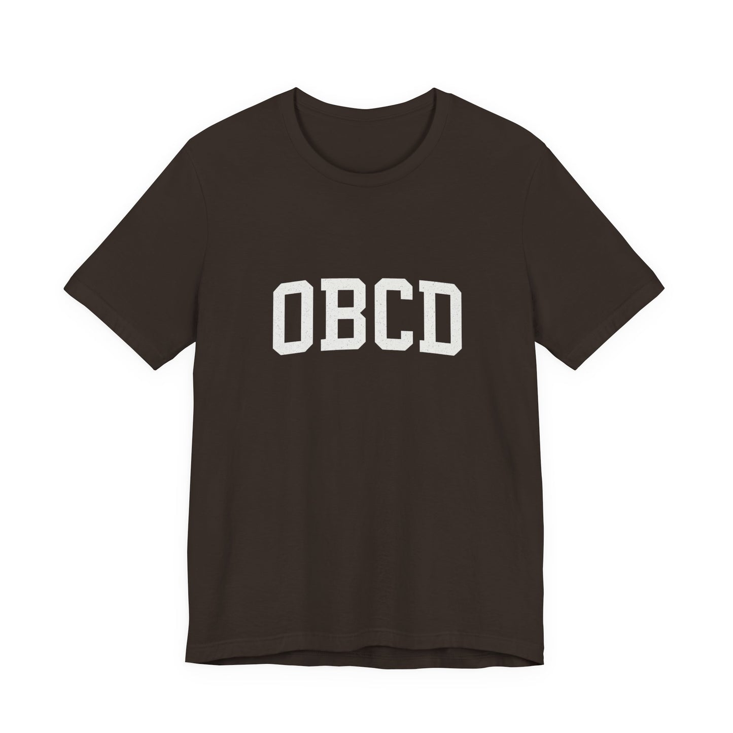 Minimalist Unisex Jersey Tee - OBCD Graphic T-Shirt