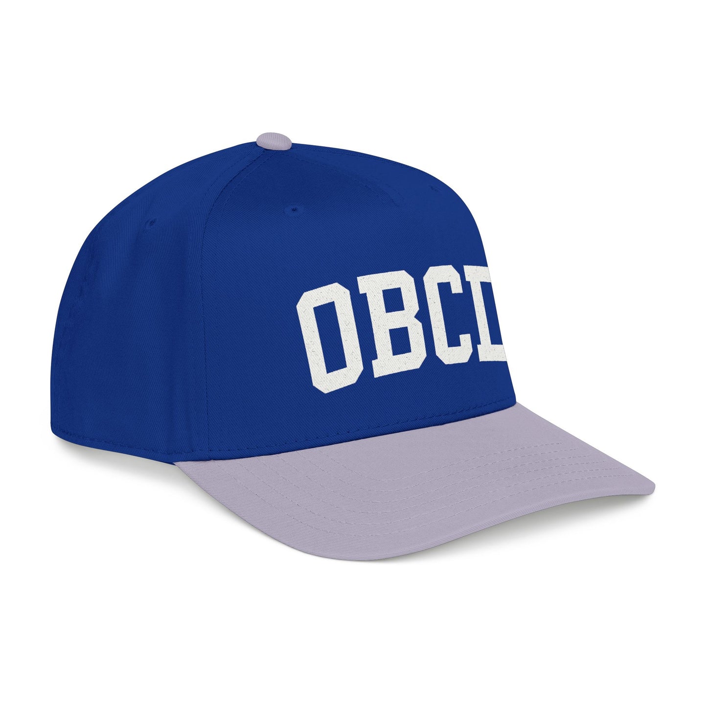 OBX-Style 'OBCD' Embroidered Baseball Cap — Classic Collegiate Dad Hat