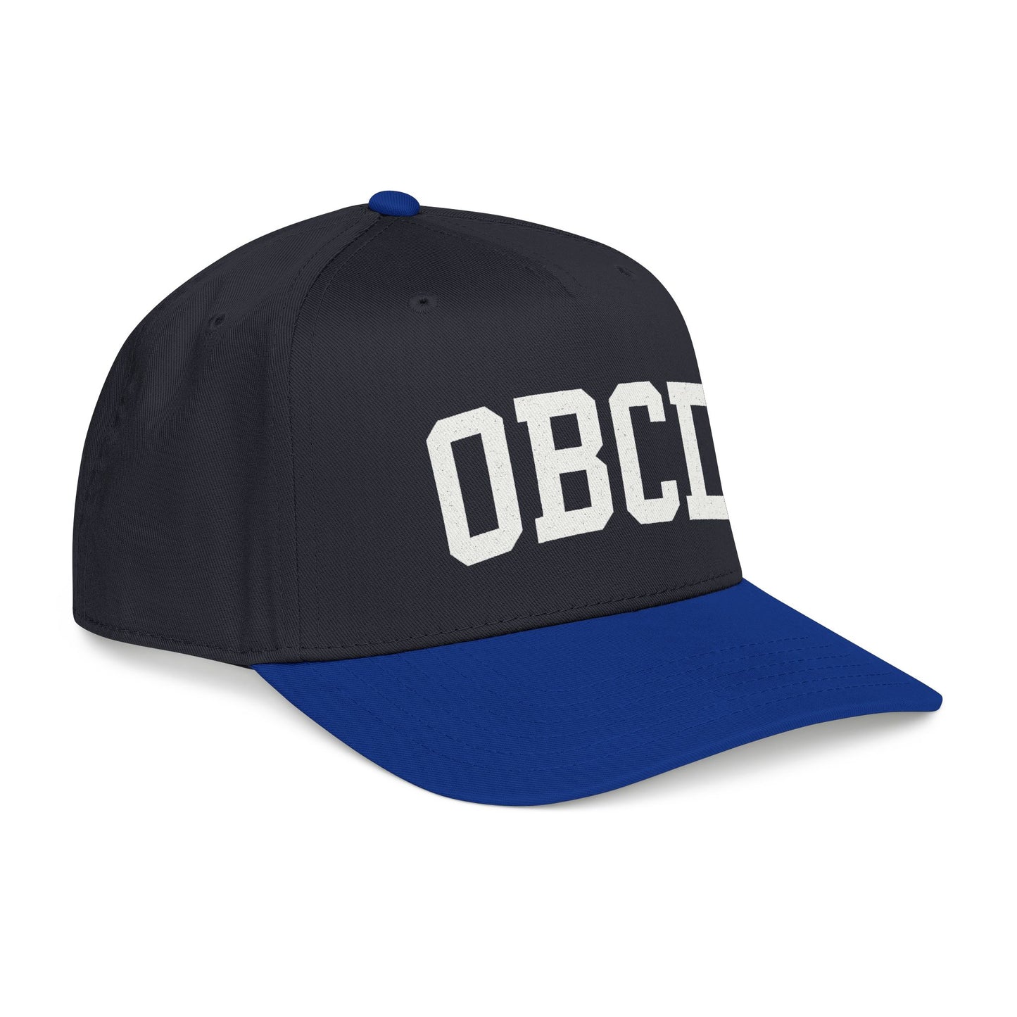 OBX-Style 'OBCD' Embroidered Baseball Cap — Classic Collegiate Dad Hat