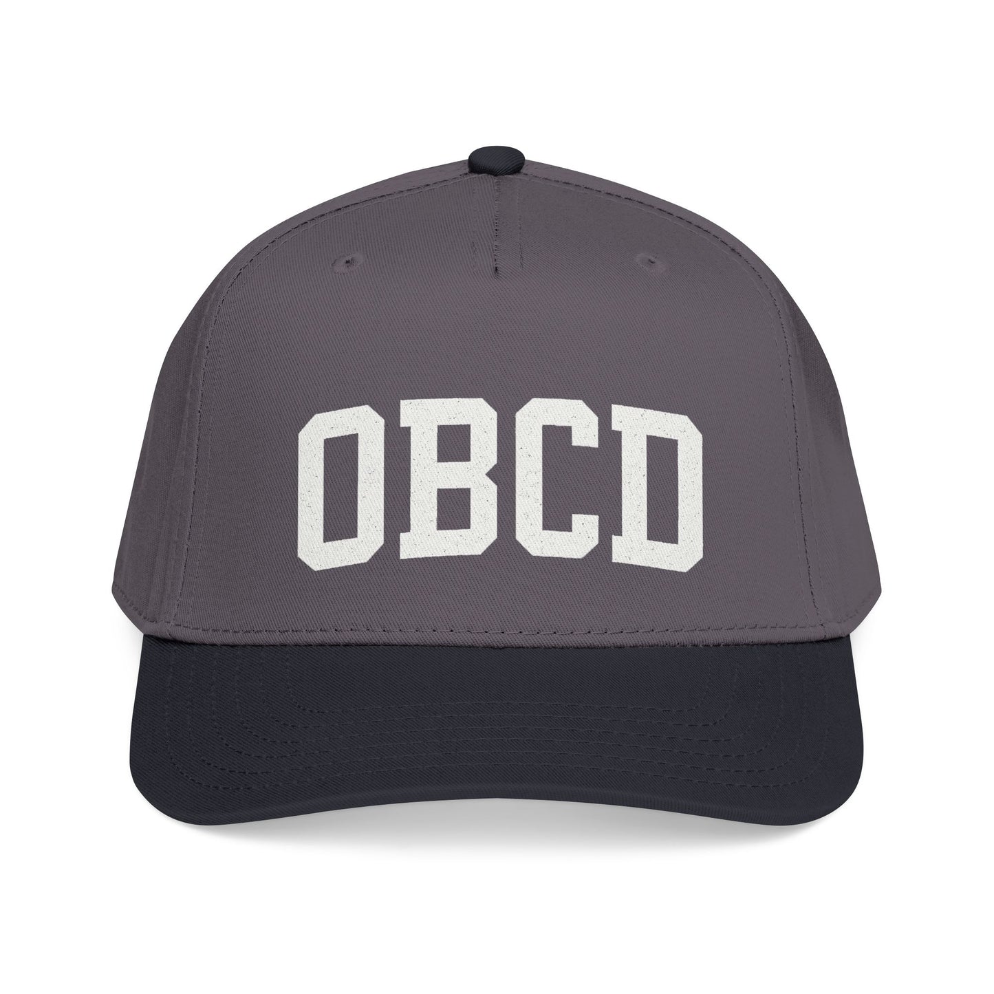 OBX-Style 'OBCD' Embroidered Baseball Cap — Classic Collegiate Dad Hat