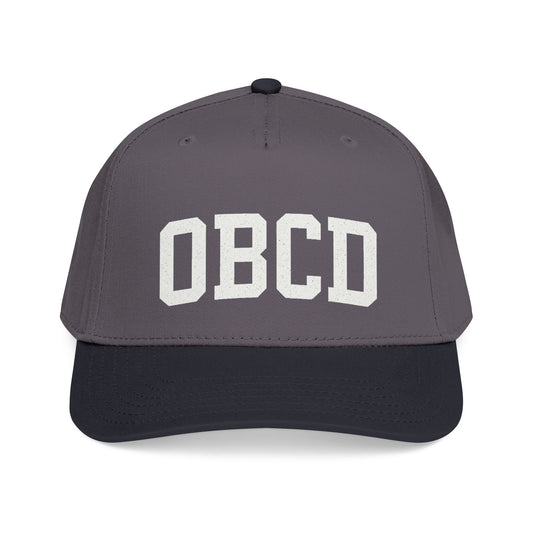 OBX-Style 'OBCD' Embroidered Baseball Cap — Classic Collegiate Dad Hat
