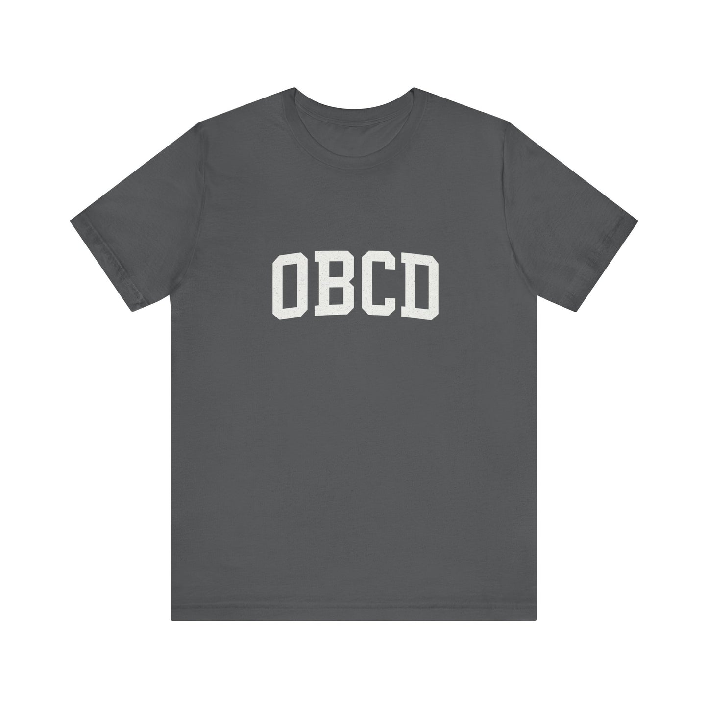 Minimalist Unisex Jersey Tee - OBCD Graphic T-Shirt