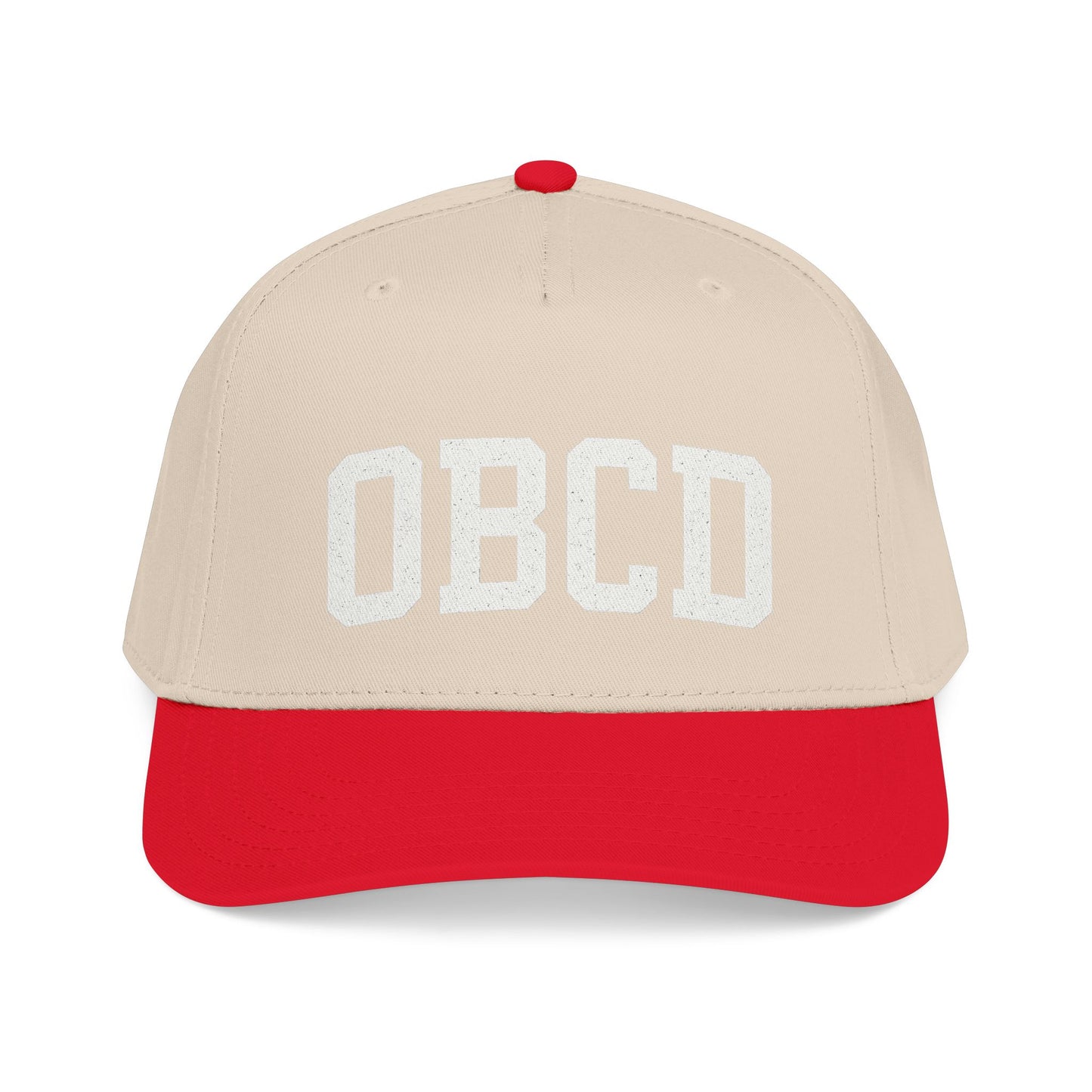 OBX-Style 'OBCD' Embroidered Baseball Cap — Classic Collegiate Dad Hat