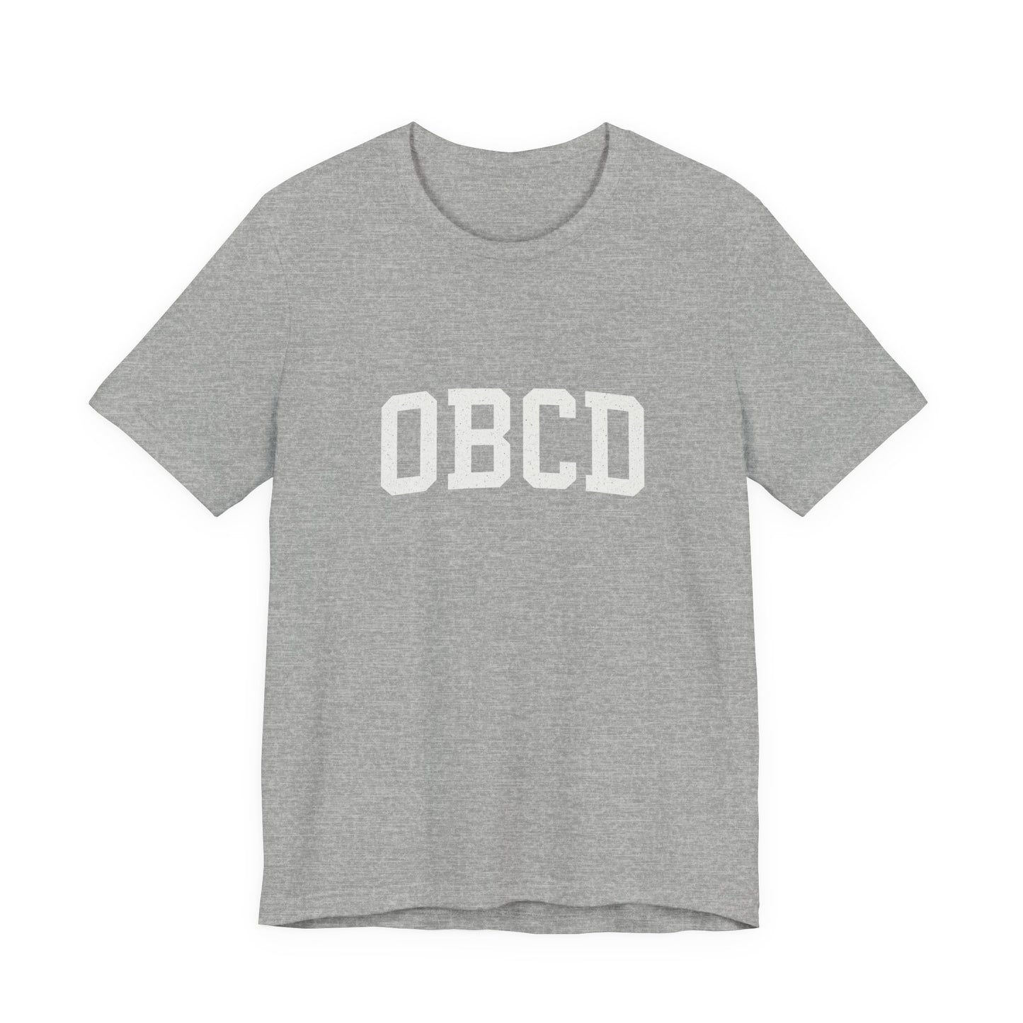 Minimalist Unisex Jersey Tee - OBCD Graphic T-Shirt