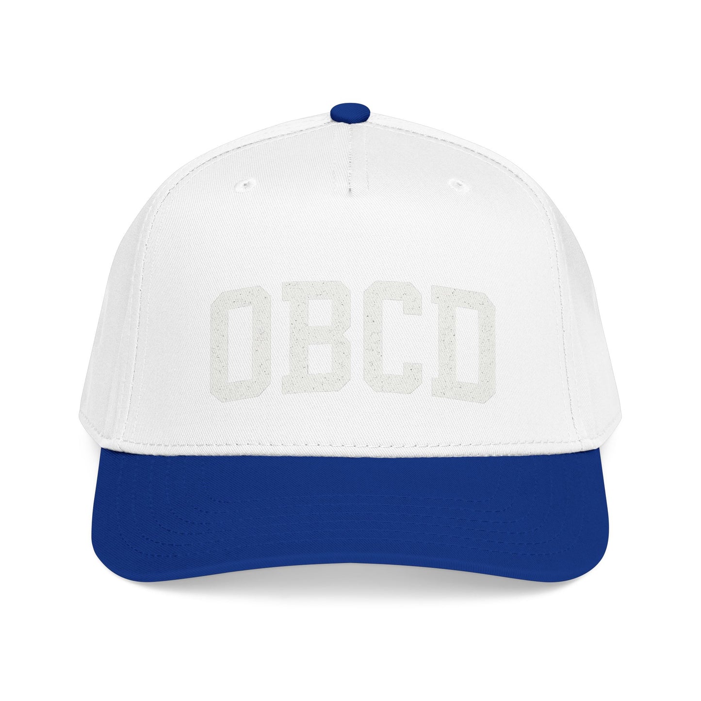 OBX-Style 'OBCD' Embroidered Baseball Cap — Classic Collegiate Dad Hat