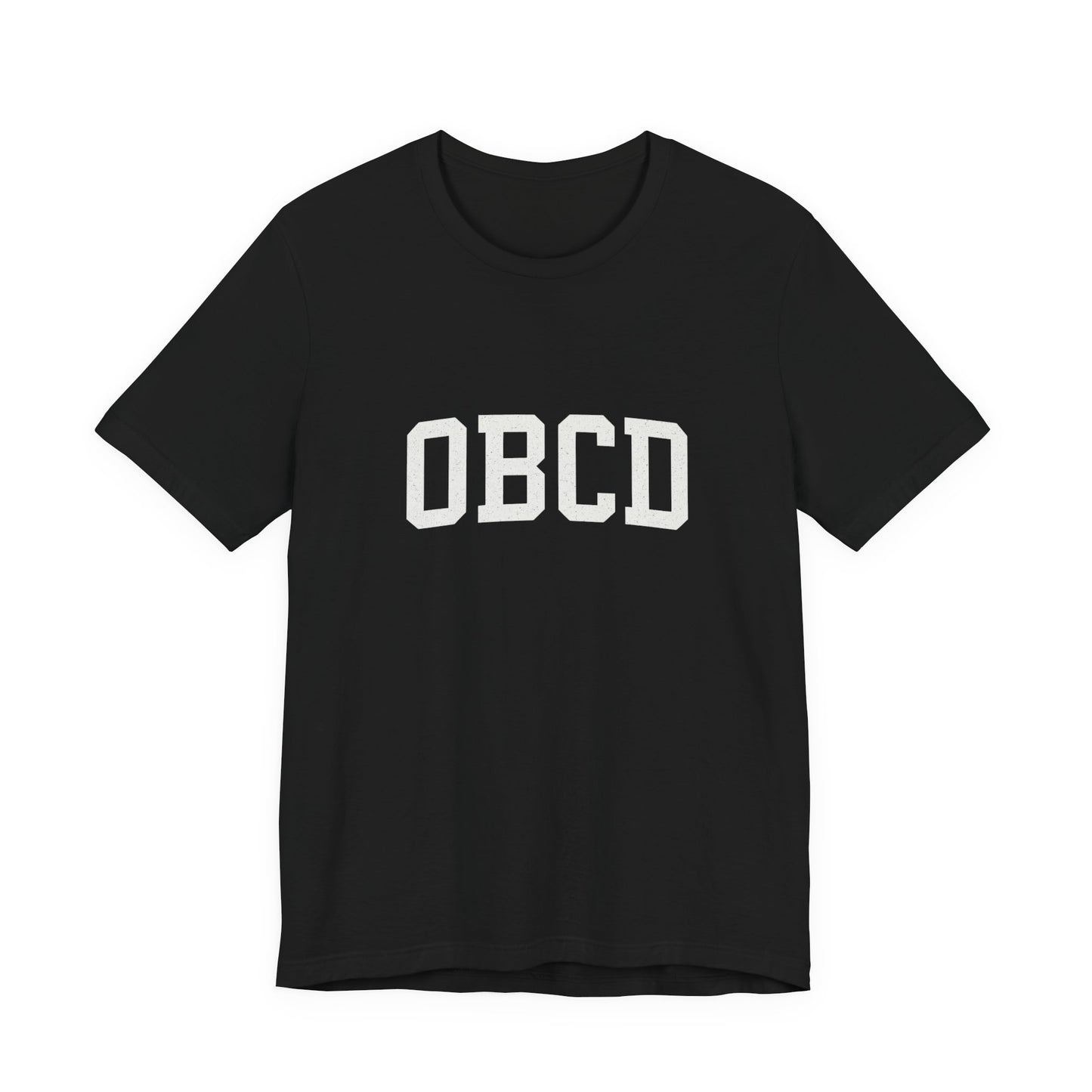 Minimalist Unisex Jersey Tee - OBCD Graphic T-Shirt