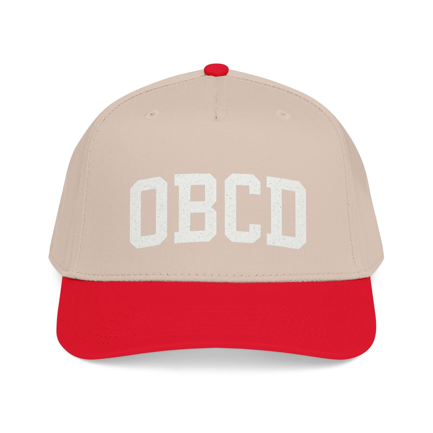 OBX-Style 'OBCD' Embroidered Baseball Cap — Classic Collegiate Dad Hat