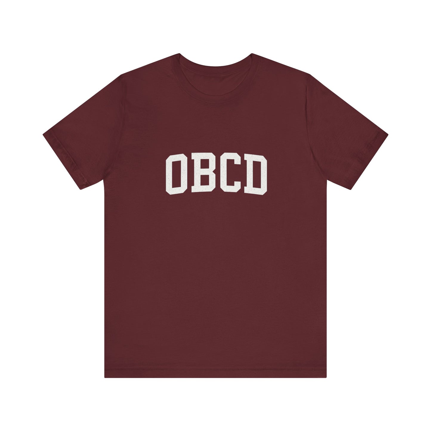 Minimalist Unisex Jersey Tee - OBCD Graphic T-Shirt