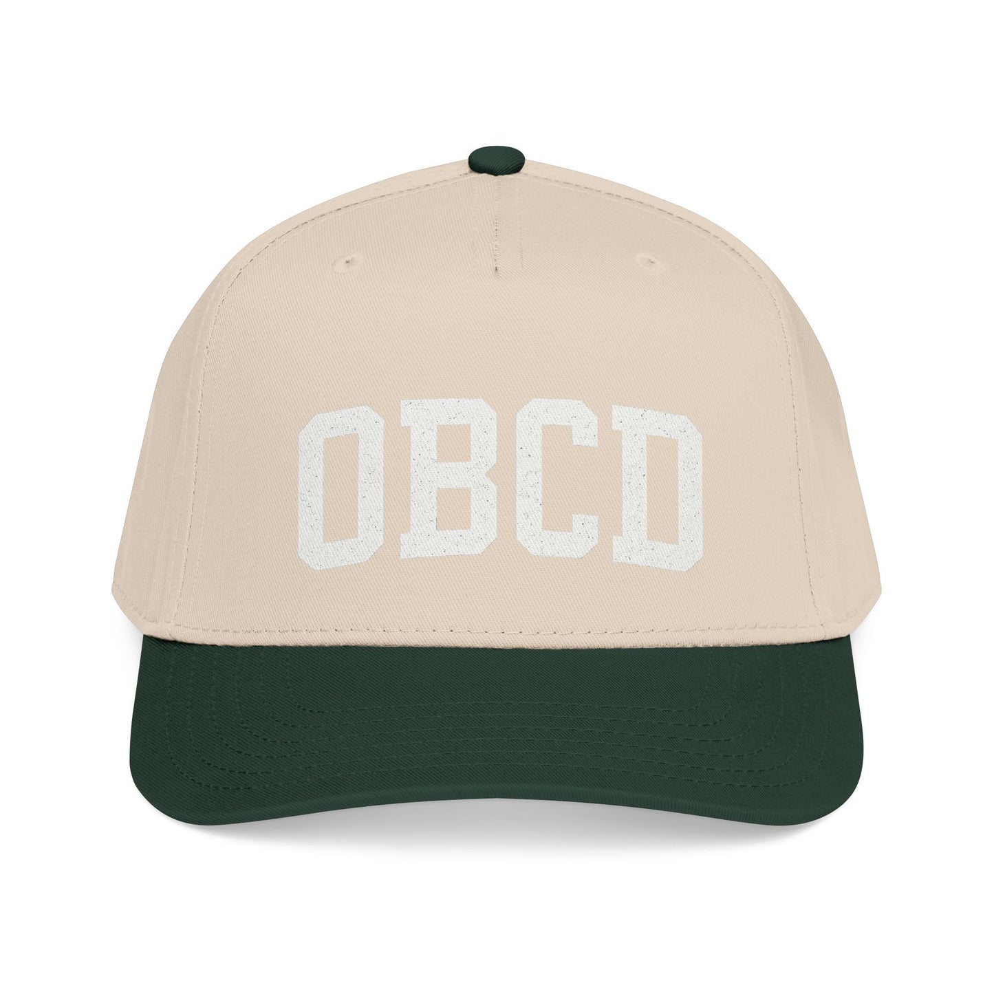 OBX-Style 'OBCD' Embroidered Baseball Cap — Classic Collegiate Dad Hat