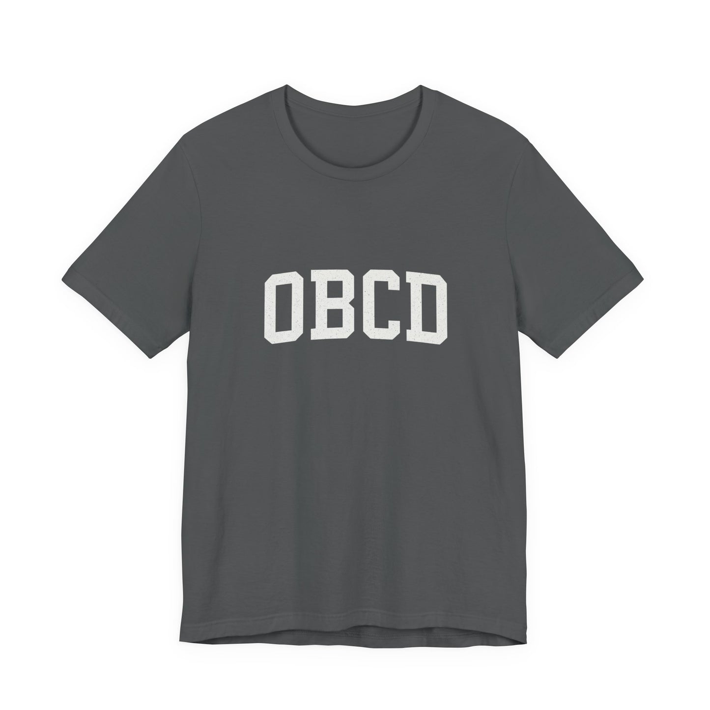 Minimalist Unisex Jersey Tee - OBCD Graphic T-Shirt