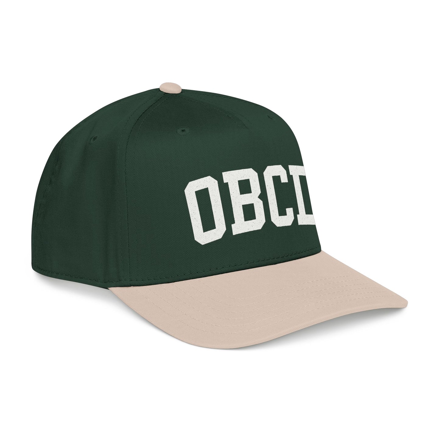 OBX-Style 'OBCD' Embroidered Baseball Cap — Classic Collegiate Dad Hat