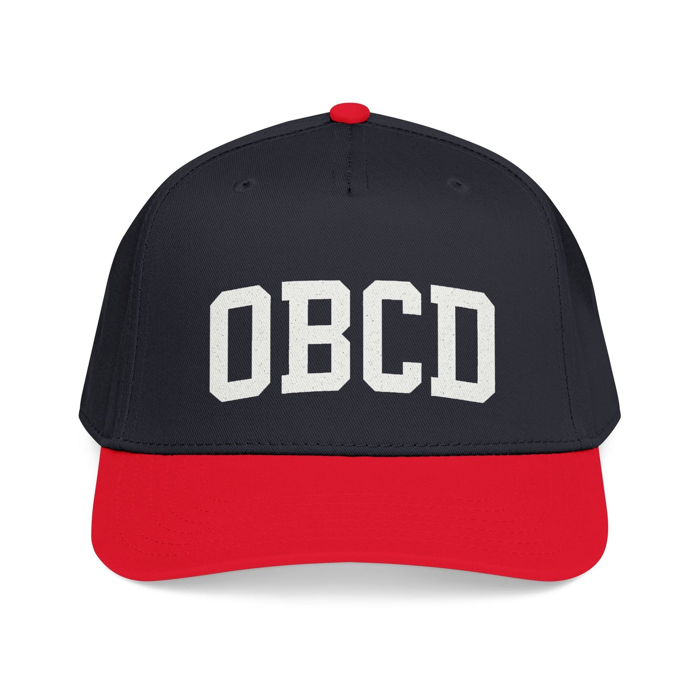 OBX-Style 'OBCD' Embroidered Baseball Cap — Classic Collegiate Dad Hat