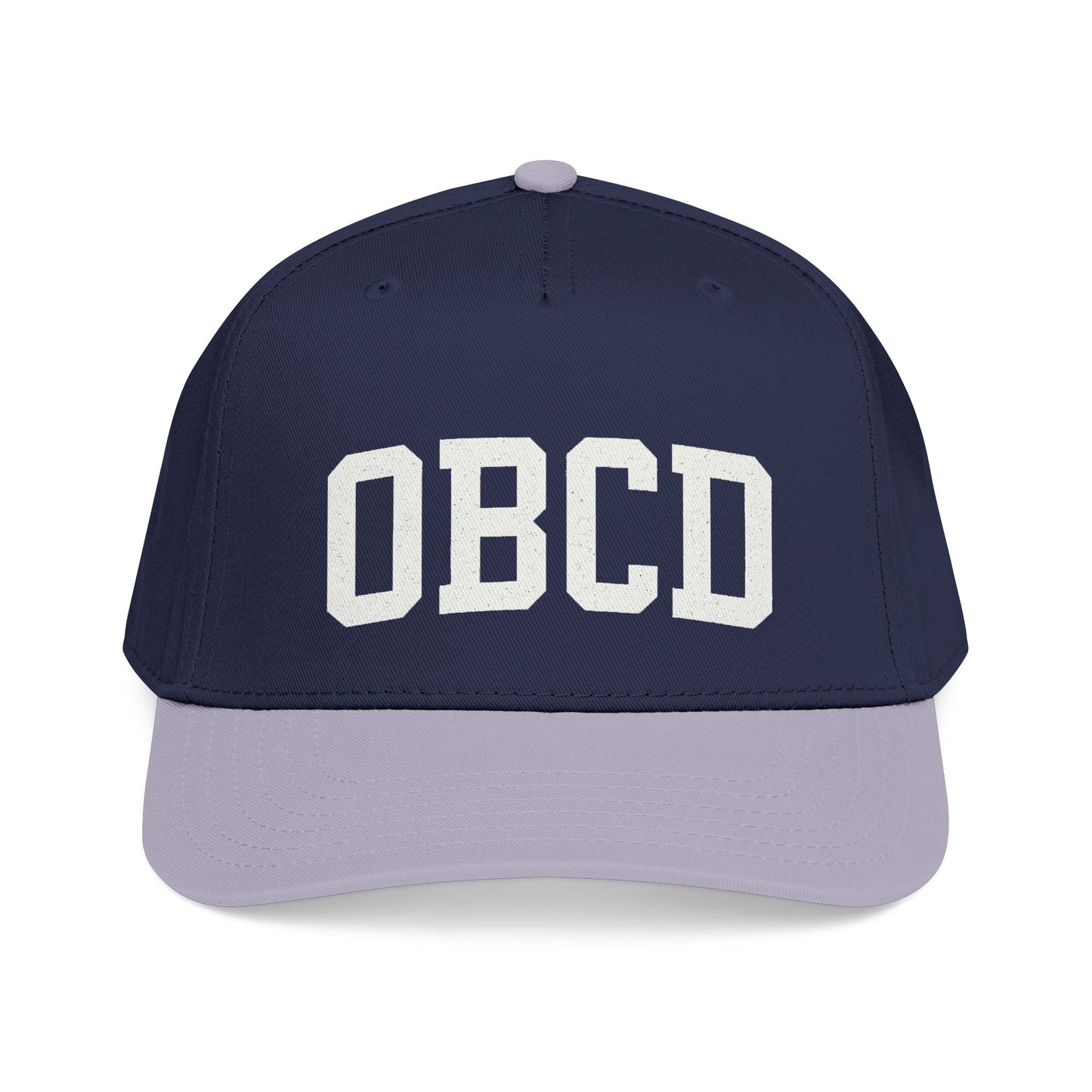 OBX-Style 'OBCD' Embroidered Baseball Cap — Classic Collegiate Dad Hat