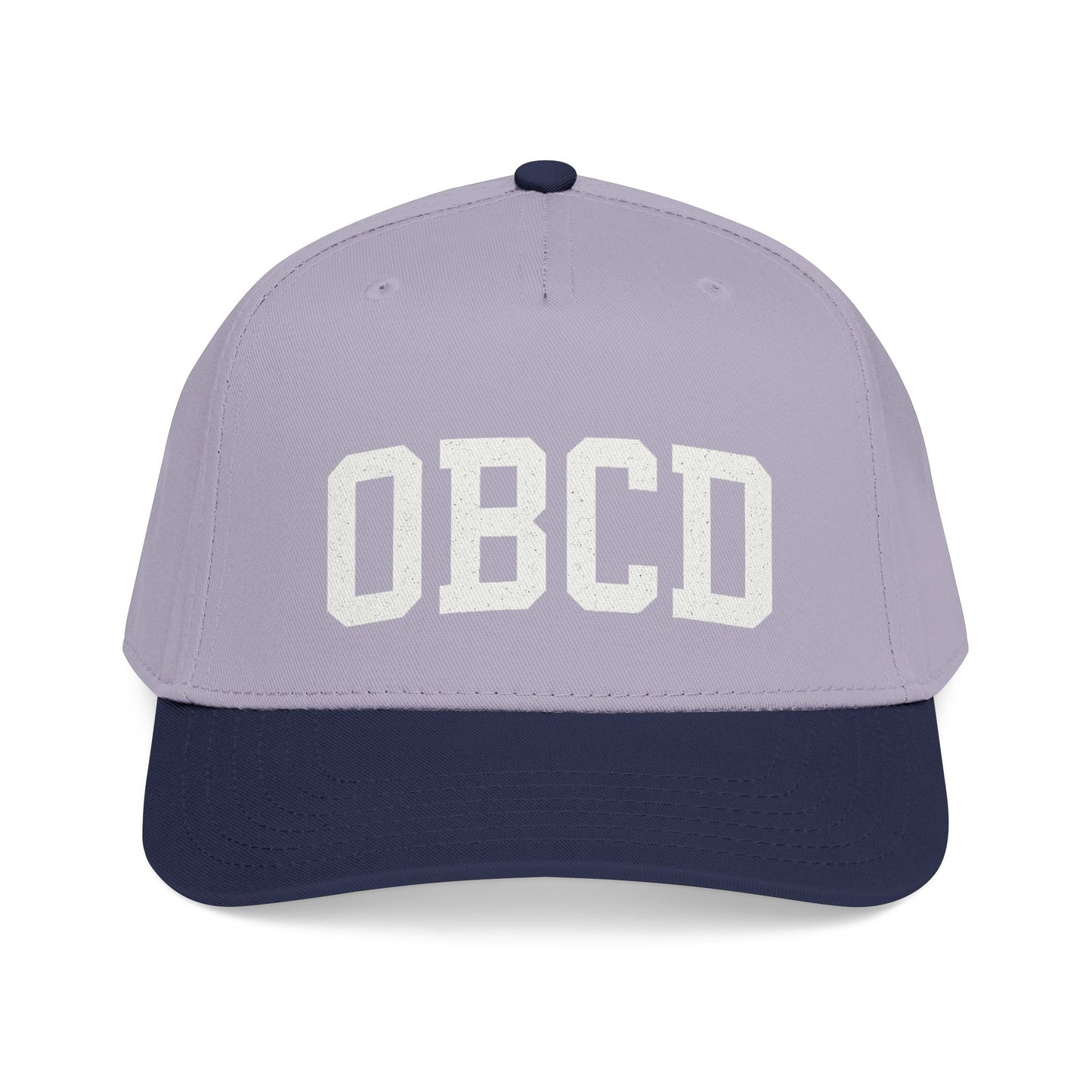 OBX-Style 'OBCD' Embroidered Baseball Cap — Classic Collegiate Dad Hat