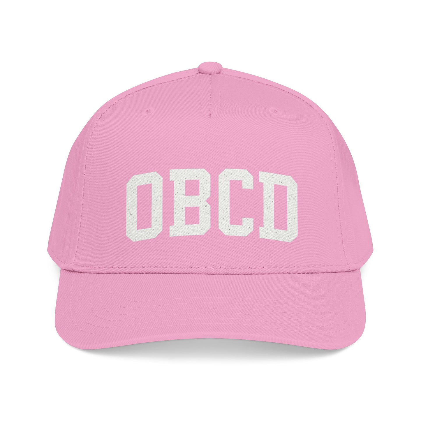 OBX-Style 'OBCD' Embroidered Baseball Cap — Classic Collegiate Dad Hat