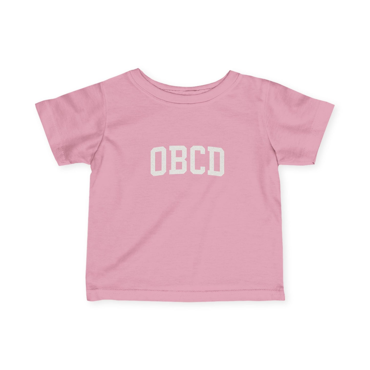 Cute Infant Fine Jersey Tee with Customizable Design