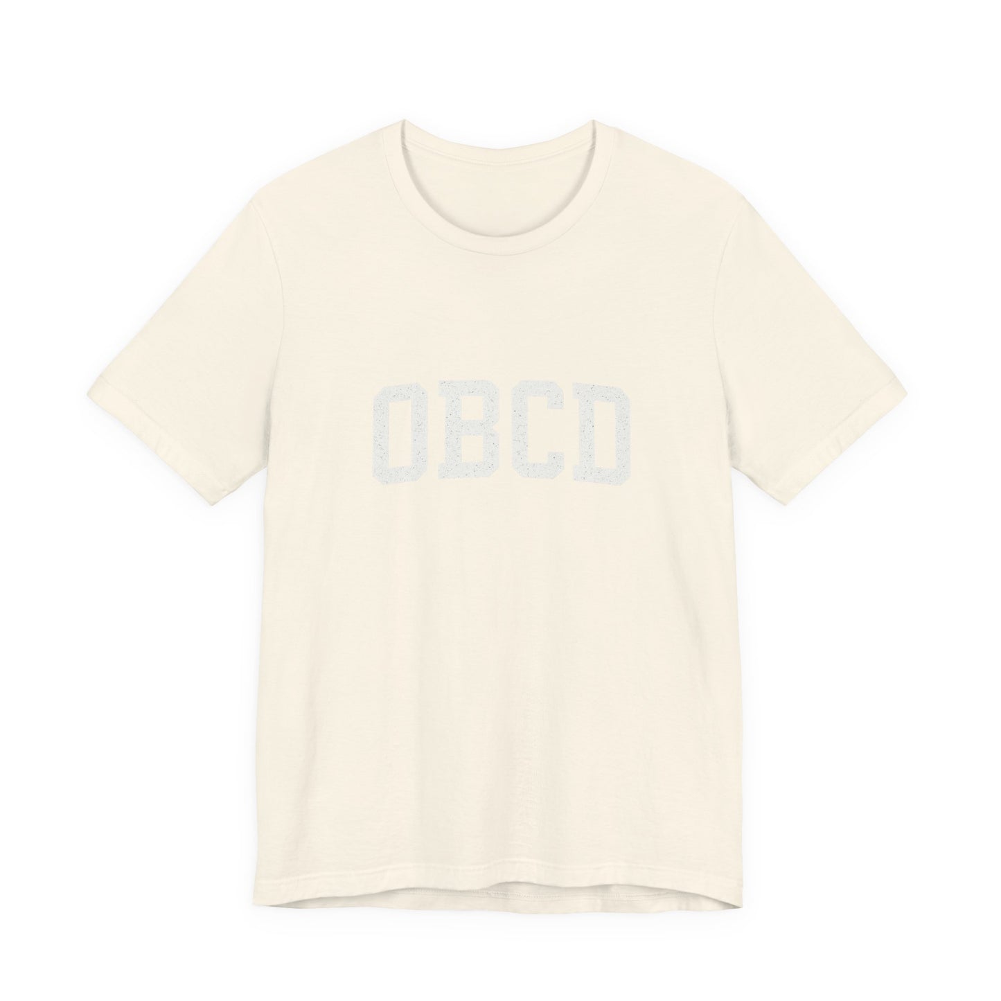 Minimalist Unisex Jersey Tee - OBCD Graphic T-Shirt